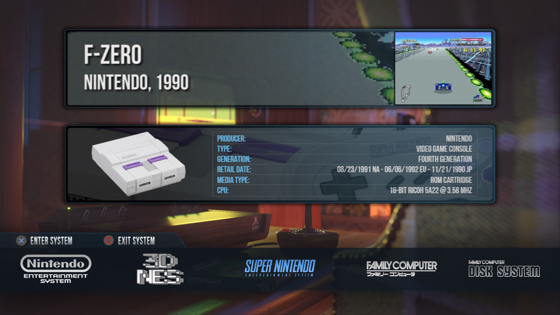 super nintendo 1990